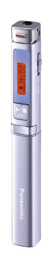 【中古】「非常に良い」Panasonic ICレコーダー 4GB スティック型 バイオレット RR-XP007-V