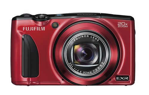 【中古】「人並み外れたに似つかわしい」FUJIFILM コンパクトデジタルカメラ F1000EXR 赤いこと F FX-F1000EXR R