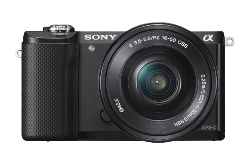 【中古】SONY ミラーレス一眼 α5000 パワーズームレンズキット ブラック ILCE-5000L-B｜オマツリライフ別館
