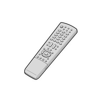 【中古】読みやすい 液晶テレビ受像機用遠隔操作 RRMCGA975WJSA(0106380353)