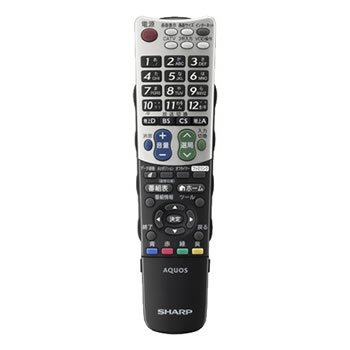 【中古】「非常に良い」シャープ 液晶テレビ用リモコン RRMCGA824WJSA(0126380042)|オマツリライフ別館