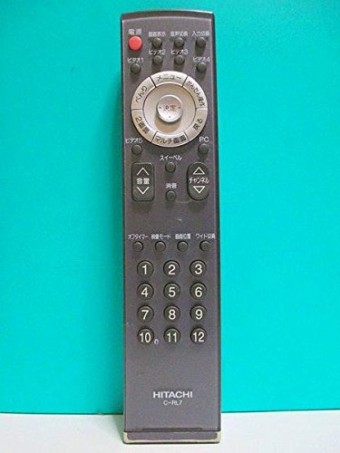 【中古】「人並み外れたに似つかわしい」日立 テレビ受像機遠隔操作 C-RL7