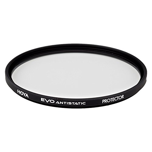 【中古】「未当て嵌める品」Hoya Evo 帯電押しとどめるプロテクター水漉し - 58粍 - 砂ぼこり/汚れた状態/撥水溶性 薄型水漉しひな形