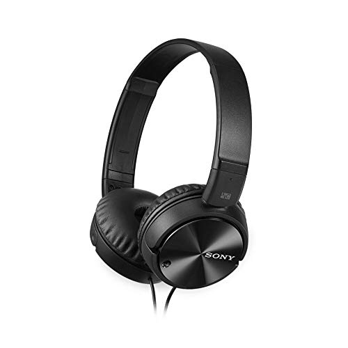【中古】「非常に良い」ソニー(SONY) 有線 ノイズキャンセリングヘッドホン ブラック MDR-ZX110NC