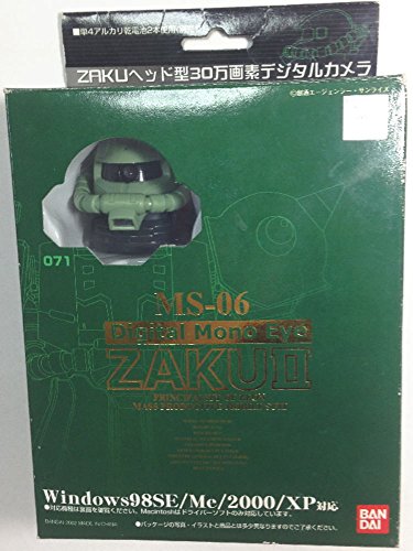 【中古】「ほぼ新品」ZAKU上端型30万絵素デジタル写真機【デジタルモノアイ MS-06 ザクII】バンダイ