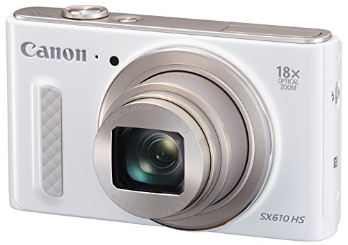 【中古】「人並み外れたに似つかわしい」Canon デジタル写真機 PowerShot SX610 HS 白いこと 光学18倍望遠レンズ PSSX610HS(WH)