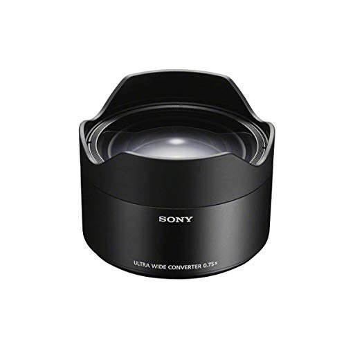 【中古】「ほぼ新品」Sony SEL075UWC 21粍 f/2.8-22 ウルトラワイドコンバータレンズ 銀鏡レスカメラ用 黒いこと