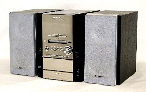 【中古】「人並み外れたに好いたらしい」Panasonic パナソニック SC-PM57MD-K 黒いこと MDステレオ取り合わせ（5CDチェンジャー/MD/テープ/チューナーコンポ）（本体SA-PM57MDと金棒引きS