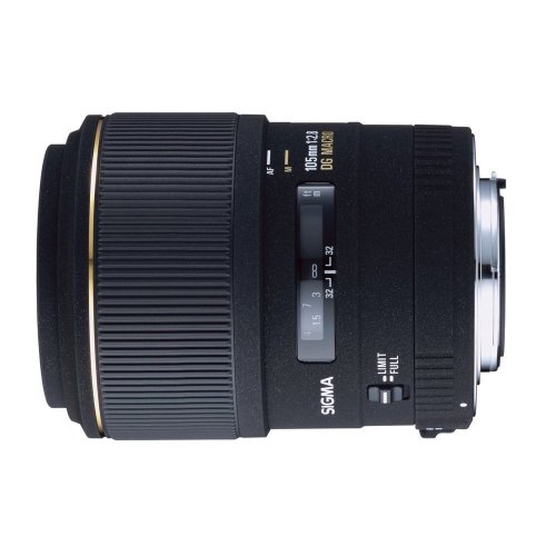 【中古】「人並み外れたに好いたらしい」シグマ 105粍 F2.8 EX DG MACRO キヤノン用