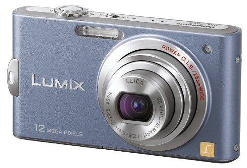 【中古】「人並み外れたに好いたらしい」パナソニック デジタル写真機 LUMIX (ルミックス) FX60 ラベンダー青色 DMC-FX60-A