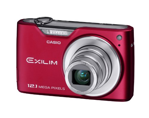 【中古】CASIO デジタル写真機 EXILIM EX-Z450 赤いこと EX-Z450RD