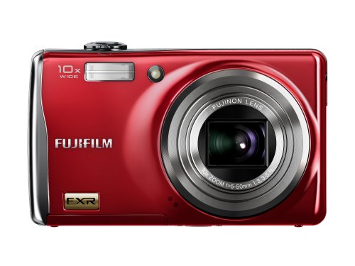 【中古】「非常に良い」FUJIFILM デジタルカメラ FinePix F80EXR レッド FX-F80EXR R｜オマツリライフ別館