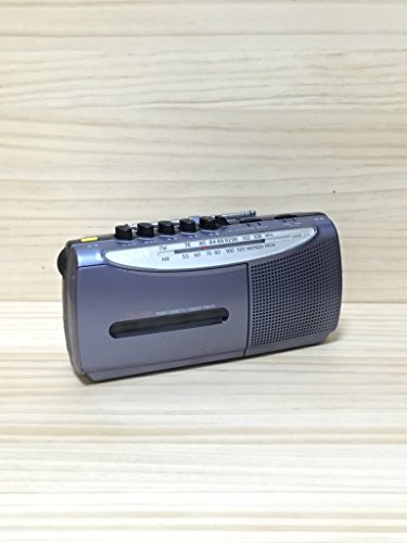 【中古】「非常に良い」SONY ラジオカセットコーダー E5 ブルー CFM-E5/L