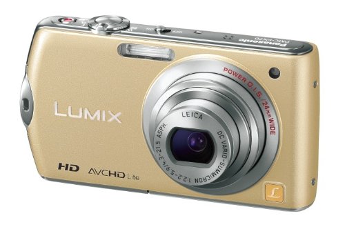 【中古】「人並み外れたに好いたらしい」パナソニック デジタル写真機 LUMIX FX70 リュスクゴールド DMC-FX70-N