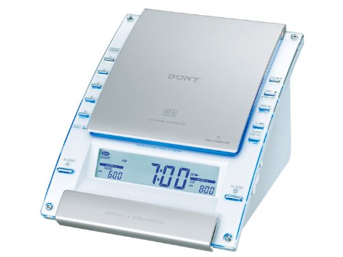 【中古】「ほぼ新品」SONY 室内装飾CDラジオ受信機 CD700 ICF-CD7100/W