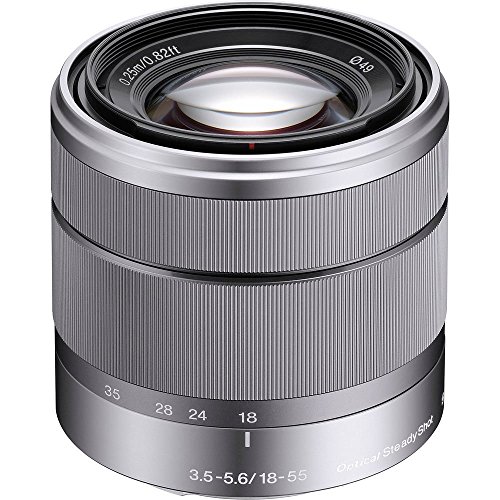 【中古】「ほぼ新品」Sonyアルファsel1855・Eマウント18 ? 55 mm f3 . 5 ? 5.6 OSSレンズ SEL1855カメラ用交換レンズ