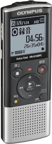 【中古】OLYMPUS 集積回路リコーダー VoiceTrek VN-8100マイコン