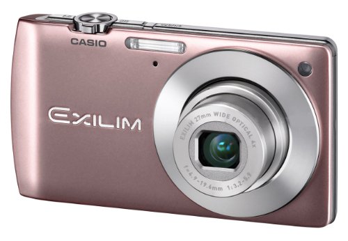 【中古】「人並み外れたに似つかわしい」CASIO デジタル写真機 EXILIM 1410万絵素 4倍 サクラ色 EX-S200PK