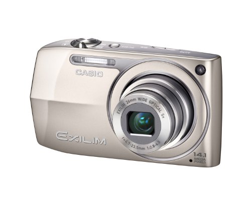 【中古】CASIO デジタル写真器 EXILIM 1410万絵素 5倍 パープル EX-Z2300PE コンパクトデジタルカメラ-TV・オーディオ・カメラ