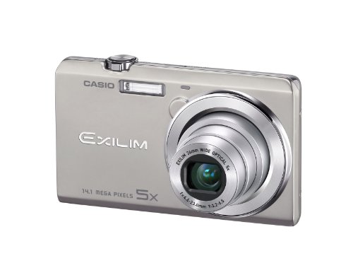 【中古】CASIO デジタルカメラ EXILIM 1410万画素 5倍 ブルー EX-ZS10BE