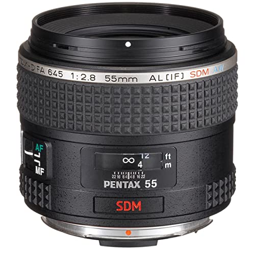 【中古】「未使用品」Pentax 固定 55mm f/2.8 標準レンズ Pentax 645D用
