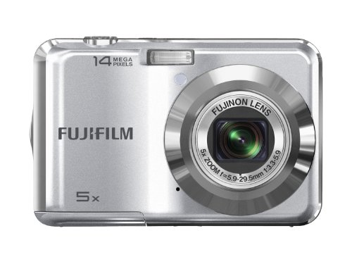 【中古】「人並み外れたに似つかわしい」FUJIFILM デジタル写真機 FinePix AX300 しろがね色 F FX-AX300S