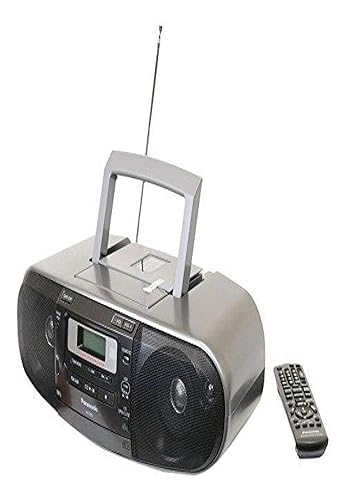【中古】「非常に良い」パナソニック(Panasonic) RX-D55GC-K ブームボックス ハイパワー MP3 CD AM/FMラジオ カセットレコーダー USB&ミュージックポート付き 高品質サウン