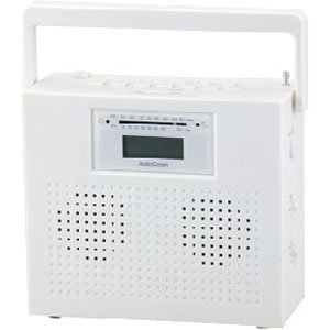 【中古】「非常に良い」オーム電機 ラジカセ RCD-R30N-W [ホワイト]｜オマツリライフ別館
