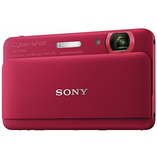 【中古】SONY Cyber-Shot(サイバーショット) TX55(1620万絵素CMOS/光学x5) 赤いこと DSC-TX55(R) デジタルカメラ-コンパクトデジタルカメラ