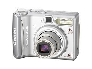 【中古】「非常に良い」Canon デジタルカメラ　powershot A540 600万画素　単三電池仕様 29,472円