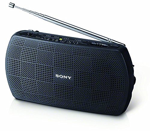 【中古】SONY ステレオポータブルラジオ ブラック SRF-18/B｜オマツリライフ別館