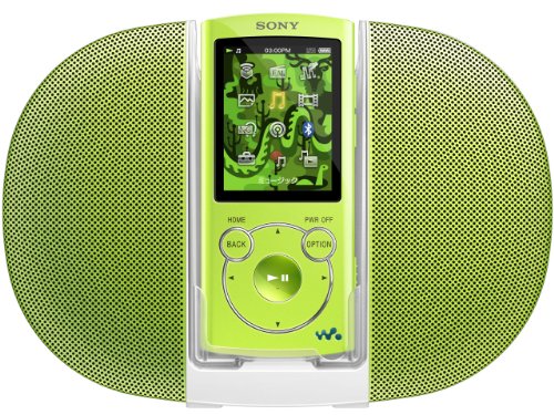 【中古】「ほぼ新品」SONY ウォークマン Sシリーズ [メモリータイプ] スピーカー付 8GB グリーン NW-S764K/G｜オマツリライフ別館