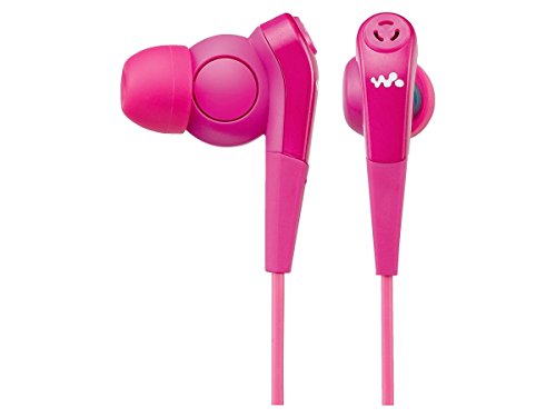 【中古】「非常に良い」ソニー イヤホン MDR-NWNC33 : ノイズキャンセリング機能搭載ウォークマン専用 カナル型 ビビッドピンク MDR-NWNC33 P