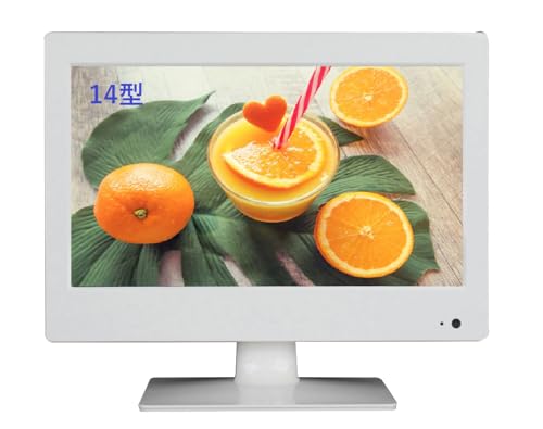【中古】「非常に良い」エスケイネット製 14型 液晶テレビ SK-DTV14JWB 国内メーカー製 地デジテレビ 小型 白色 軽量