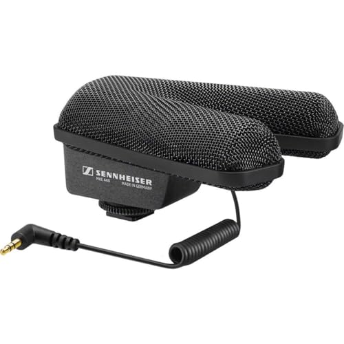【中古】「ほぼ新品」Sennheiser MKE 440 プロフェッショナル ステレオ ショットガンマイク ブラック (MKE 440)