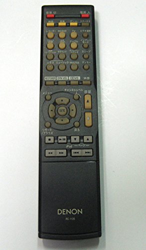 【中古】「人並み外れたに好いたらしい」DENON 遠隔操作 RC-1125