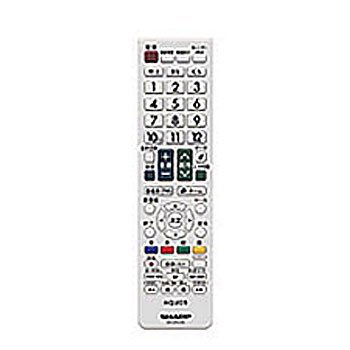【中古】「未当てはめる品」小ざかしい 液晶テレビ受像機用遠隔操作(106380460)[其れ相応機種]LC-19K20-W LC-22K20-W LC-24K20-W