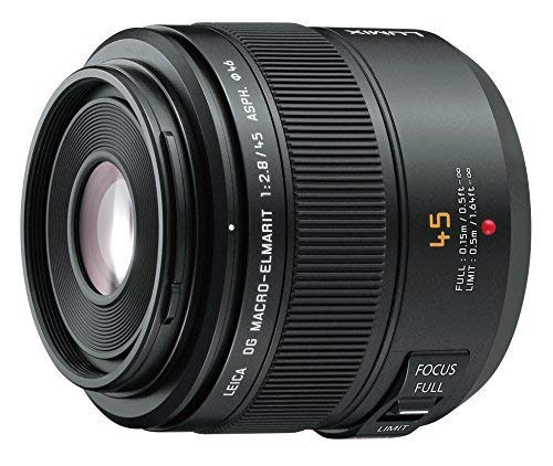 【中古】「未使用品」Panasonic H-ES045 LEICA DG MACRO-ELMARIT 45mm / F2.8 ASPH / MEGA O.I.S. - International Version (No Warran 102,353円