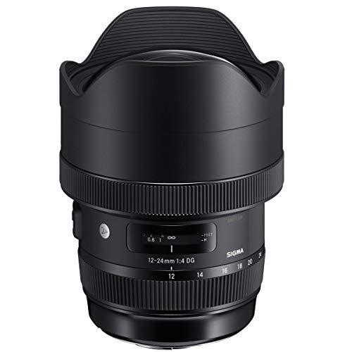 【中古】「未当て嵌める品」SIGMA 12-24粍 F4 DG HSM | Art A016 | Sigma SAマウント | Full-Size/Large-Format