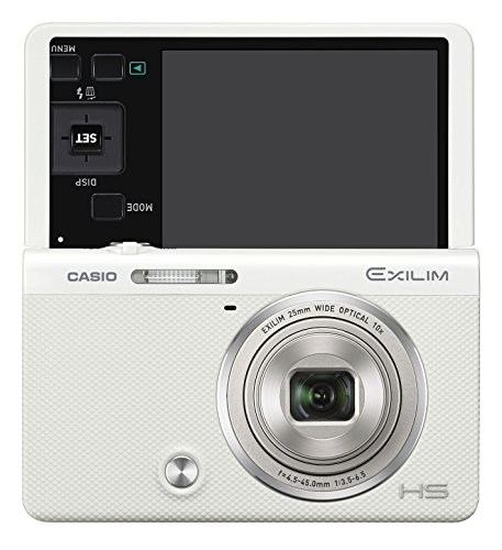 【中古】「人並み外れたに好いたらしい」CASIO デジタル写真機 EXILIM EX-ZR70WE 「自分自身撮りチルト液晶」 「メイクアップ\u0026セルフィーアート」 EXZR70 白いこと