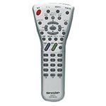 【中古】シャープ[SHARP]　シャープ液晶テレビ用リモコン （LC-13B3 LC-15B3 LC-20B3） 【0106380106】