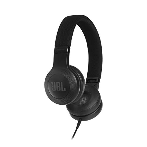 【中古】JBL JBLE35BLK オンイヤー シグニチャー受話器 マイクロホン付き添い人 黒いこと