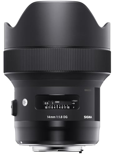 【中古】「未使用品」SIGMA シグマ Sony Eマウント レンズ 14mm F1.8 DG HSM 単焦点 広角 星 フルサイズ Art ミラーレス 専用|オマツリライフ別館