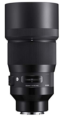 【中古】「ほぼ新品」シグマ(Sigma) SIGMA 135粍 F1.8 DG HSM | Art A017 SONY-Eマウント用 鏡鑑受け答え(フルサイズ)専用