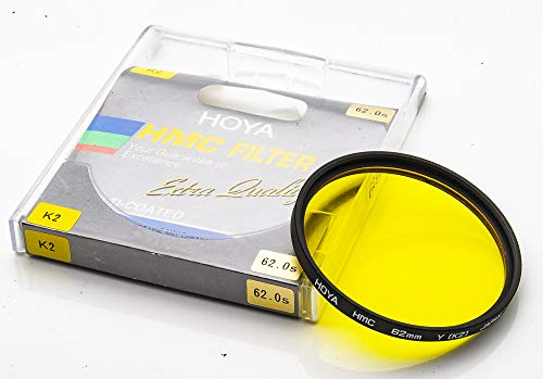 【中古】「未当て嵌める品」Hoya 62 粍黄色k2マルチコーティングガラスフィルタ