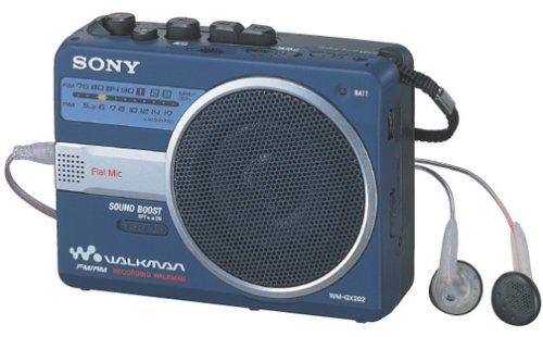 【中古】「非常に良い」SONY WM-GX202 LM CFウォークマン (ブルー)