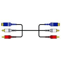 【中古】「未使用品」JVCケンウッド ビクター SプラグX1・ピンプラグX2-SプラグX1・ピンプラグX2 1M VC-S410G 7,184円