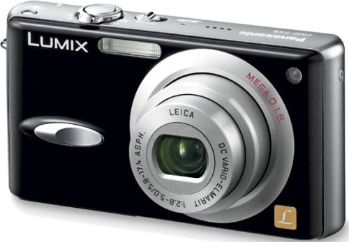 【中古】パナソニック DMC-FX8-K LUMIX グロスブラック