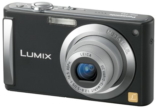 【中古】「非常に良い」パナソニック デジタルカメラ LUMIX (ルミックス) FS3 ブラック DMC-FS3-K｜オマツリライフ別館