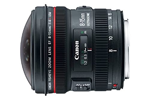 【中古】「未当て嵌める品」Canon EF 8-15粍 F4 L Fisheye USM